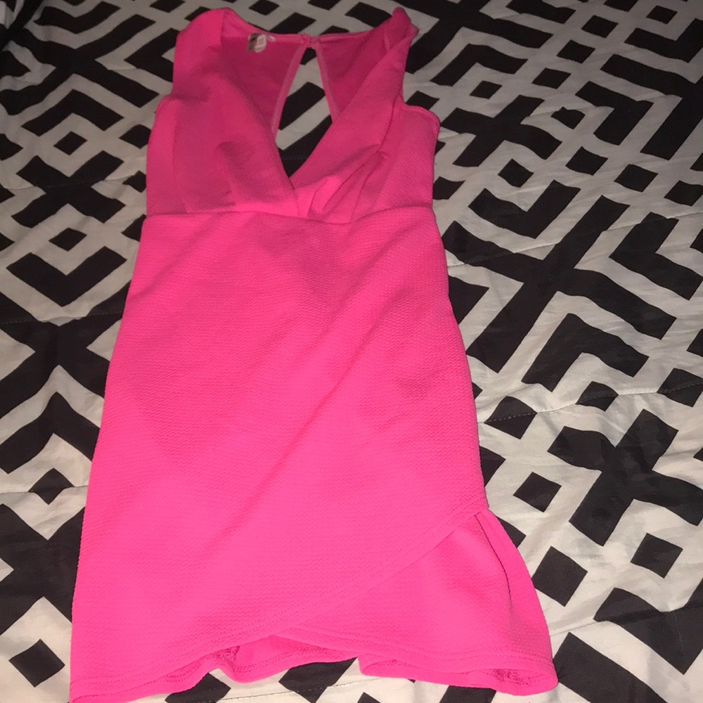 Pink dress